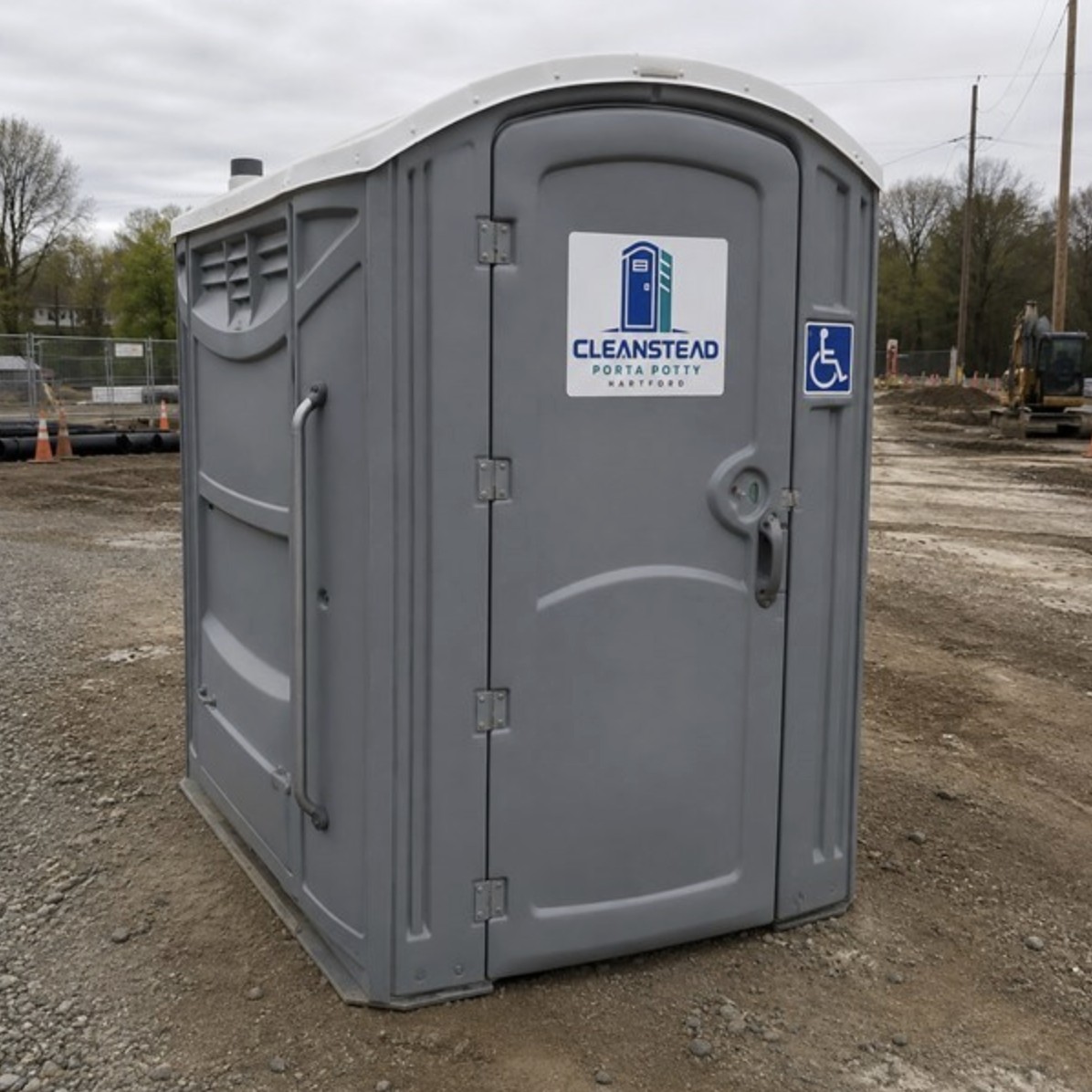 ADA wheelchair accessible porta potty Hartford