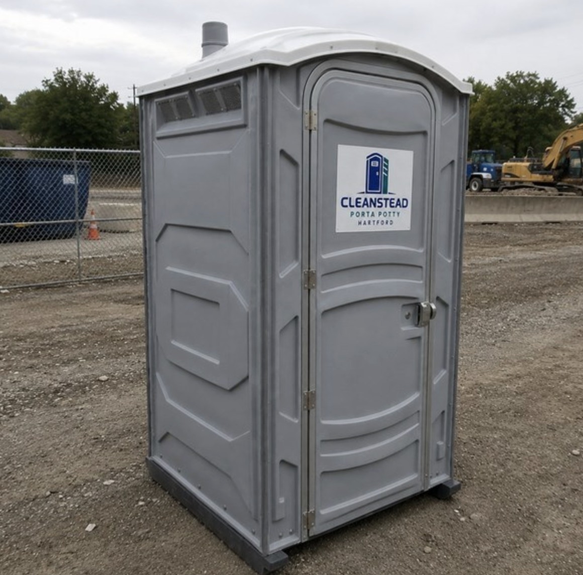 Construction site portable toilet rental Hartford